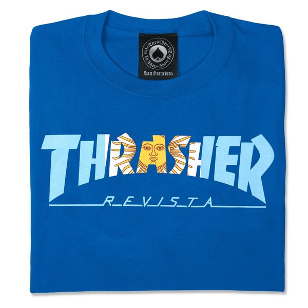 Thrasher T-Shirt Argentina Royal