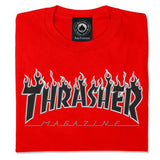 Thrasher T-Shirt Flame Red