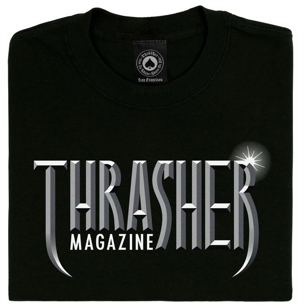 Thrasher T-Shirt Gothic Black