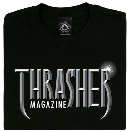Thrasher T-Shirt Gothic Black