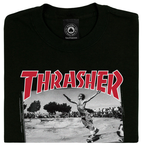 Thrasher T-Shirt Jake Dish Black