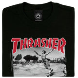 Thrasher T-Shirt Jake Dish Black