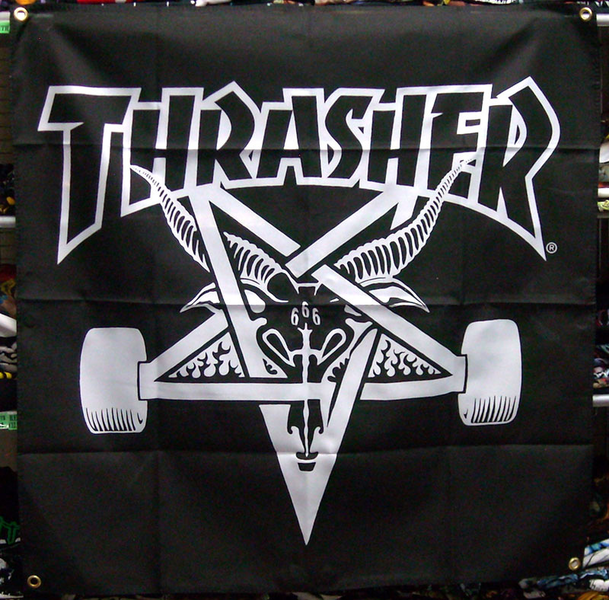 Thrasher Banner Skate Goat