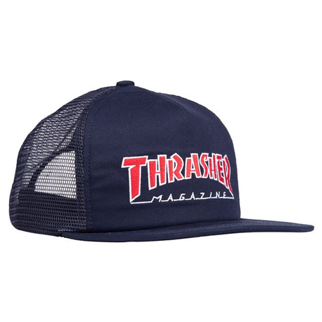 Thrasher Cap Outlined Emb Mesh Navy