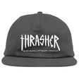 Thrasher Cap Toy Machine Scratch Snapback Charcoal