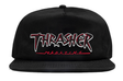 Thrasher Cap Slash Black Snapback