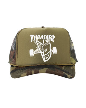 Thrasher Cap Spitfire Thrash & Burn Trucker Camo