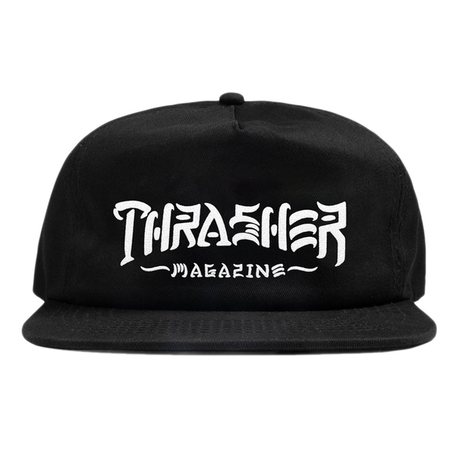 Casquette snapback Thrasher Thrash & Destroy Black