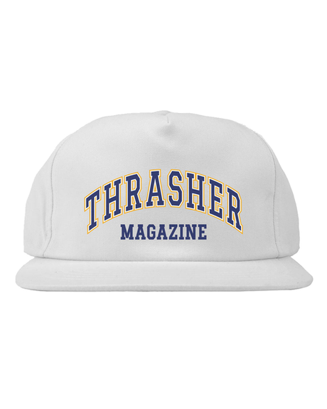 Casquette snapback Thrasher Dropout White