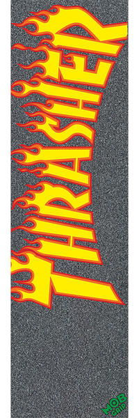 Thrasher Grip Plaque Mob Thrasher Flame Logo