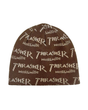 Thrasher Beanie Worlwide Skully Brown