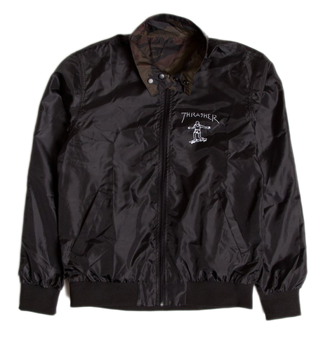 Thrasher Jacket Gonz Reversible Coach Black Camo