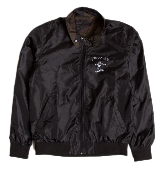 Thrasher Jacket Gonz Reversible Coach Black Camo