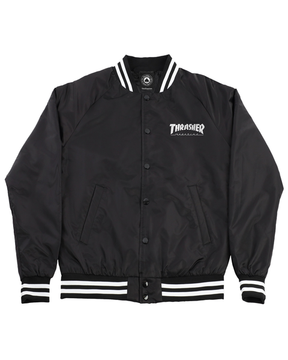 Thrasher Jacket Mag Logo Dugout Black White