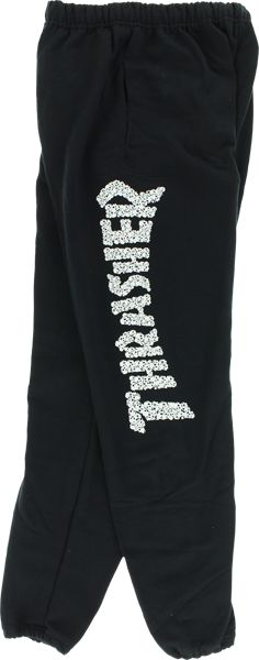 Thrasher Sweatpants Skulls Black