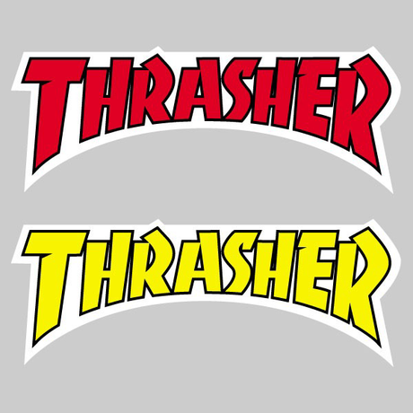 Thrasher Sticker (Pack De 25) Logo Die Cut