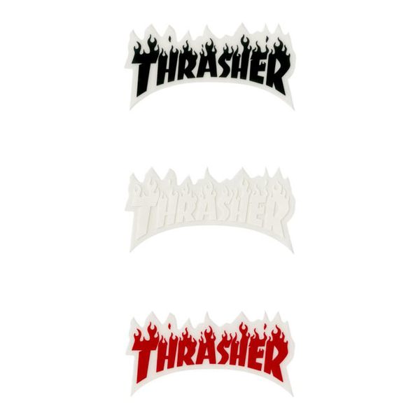 Thrasher Sticker (Pack De 25) Flame Small