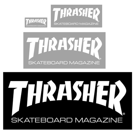 Thrasher Sticker (Pack De 25) Skate Mag Super