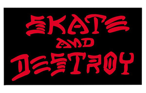 Thrasher Sticker (Pack De 25) Skate And Destroy Medium