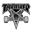 Thrasher Sticker (Pack De 25) Skate Goat Die Cut