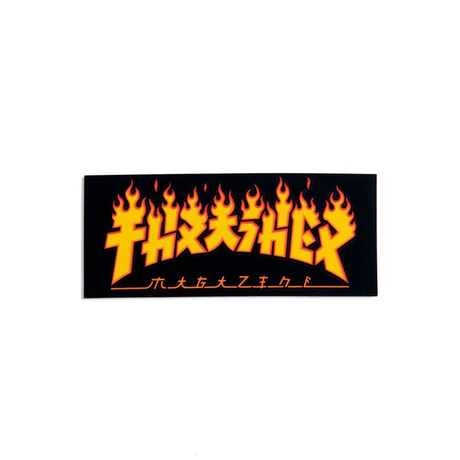 Thrasher Sticker Godzillza Flame (Pack De 25)