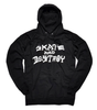Thrasher Sweat Skate & Destroy Hood Black