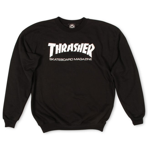 Thrasher Sweat Skate Mag Black
