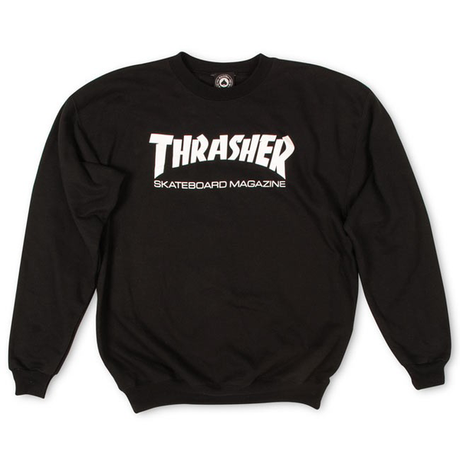 Thrasher Sweat Skate Mag Black