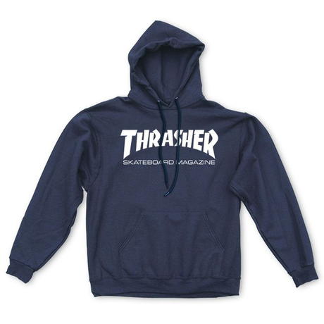 Thrasher Sweat Skate Mag Hood Navy