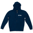 Thrasher Sweat Logo Hood Zip Navy