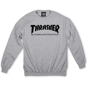 Thrasher Sweat Skate Mag Grey