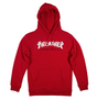 Thrasher Sweat Godzilla Hood Red