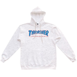 Thrasher Sweat Outlined Hood Ash Grey