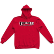 Thrasher Sweat Baker Hood Red