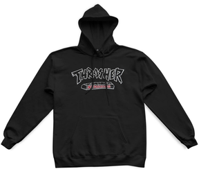 Thrasher Sweat No Parking Hood Black