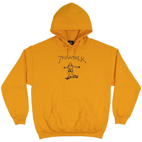 Thrasher Sweat Gonz Hood Gold