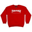 Thrasher Sweat Skate Mag Crew Red