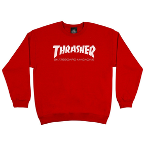 Thrasher Sweat Skate Mag Crew Red
