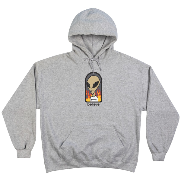 Thrasher Sweat Thrasher X Aws Believe Hood Grey