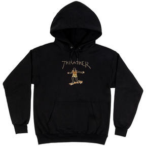 Thrasher Sweat Gonz Hood Black Brown