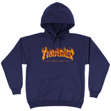 Thrasher Sweat Inferno Hood Navy