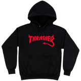 Thrasher Sweat Diablo Hood Black