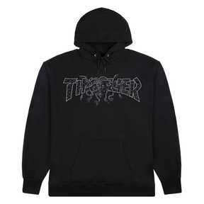 Thrasher Sweat Medusa Black Hood