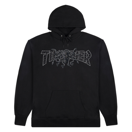 Thrasher Sweat Medusa Black Hood