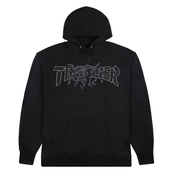 Thrasher Sweat Medusa Black Hood