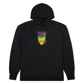 Thrasher Sweat Talk Shit By Gonz Black Hood