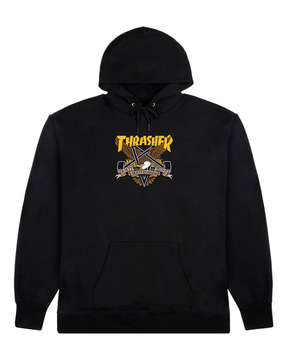 Thrasher Sweat Eaglegram Hood Black