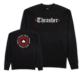 Thrasher Sweat Spitfire The End Oath Crew Black