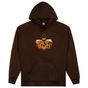 Thrasher Sweat Goon Hood Dark Chocolate