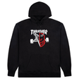 Thrasher Sweat Spitfire Thrash & Burn Hood Black
